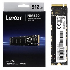 כונן קשיח פנימי Lexar SSD NM620 SSD NVMe M.2 512GB LNM620X512G-RN