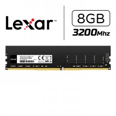 זיכרון למחשב נייח Lexar DDR4 UDIMM 8GB 3200MHz CL22