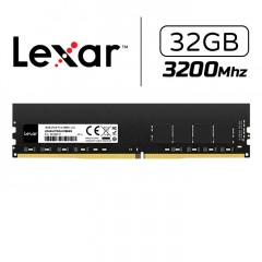 זיכרון למחשב נייך Lexar SSD DDR4 UDIMM 32GB 3200MHz CL22