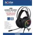 אוזניות גיימינג מקצועיות Schitec V1 Pro Max עם קלט USB RGB 7.1