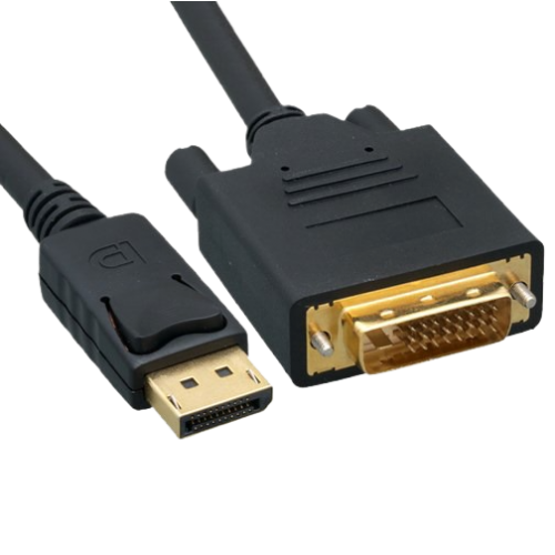 כבל DisplayPort ל-DVI זכר/נקבה 1.5 מטר