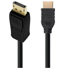 כבל מחיבור DisplayPort לחיבור HDMI