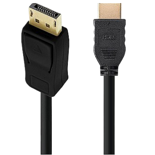 כבל מחיבור DisplayPort לחיבור HDMI