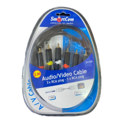כבל אאודיו של חברת סמארטקום Audio/video cable 2m (B)
