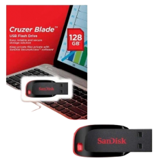 זיכרון נייד SanDisk Cruzer Blade 128 ג'יגה-בייט