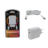 מטען קיר 30W לבן + כבל TYPEC לאייפון